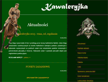 Tablet Screenshot of kawaleryjka.lesniczowka-smolnica.pl
