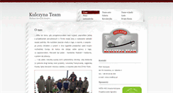Desktop Screenshot of kulczyna-team.lesniczowka-smolnica.pl