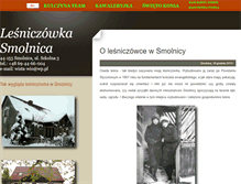 Tablet Screenshot of lesniczowka-smolnica.pl